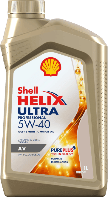 Моторное масло SHELL Helix Ultra Professional AV 5W-40 1 литр