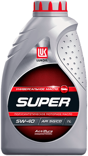 Моторное масло Lukoil SUPER 5W-40 1 литр