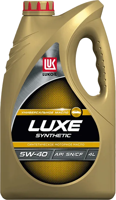 Моторное масло Lukoil LUXE SYNTHETIC 5W-40 4 литра Моторное масло Lukoil LUXE SYNTHETIC 5W-40 4 литра