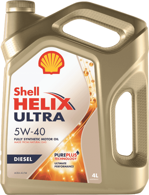 Моторное масло SHELL Helix Ultra Diesel 5W-40 4 литра