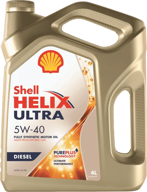 Моторное масло SHELL Helix Ultra Diesel 5W-40 4 литра