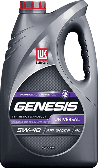 Моторное масло Lukoil GENESIS UNIVERSAL 5W-40 4 литра