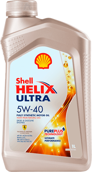 Моторное масло SHELL Helix Ultra 5W-40 1 литр