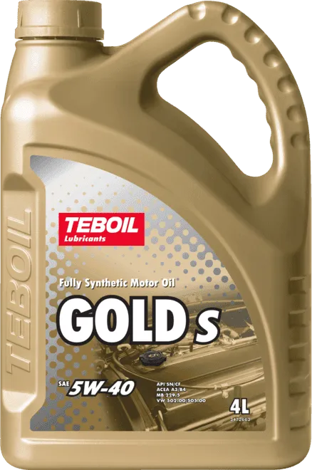 Моторное масло Teboil GOLD S 5W-40 4 литра