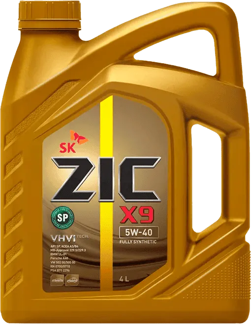 Моторное масло ZIC X9 5W-40 4 литра Моторное масло ZIC X9 5W-40 4 литра