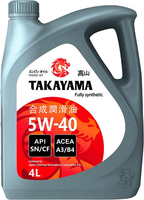 Моторное масло TAKAYAMA SAE 5W-40 4 литра