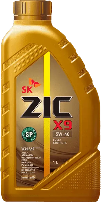 Моторное масло ZIC X9 5W-40 1 литр Моторное масло ZIC X9 5W-40 1 литр