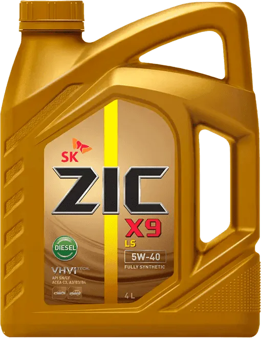 Моторное масло ZIC X9 LS DIESEL 5W-40 4 литра Моторное масло ZIC X9 LS DIESEL 5W-40 4 литра
