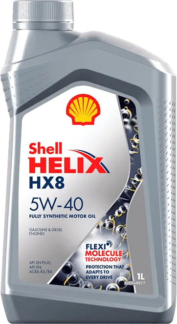 Моторное масло SHELL Helix HX8 5W-40 1 литр