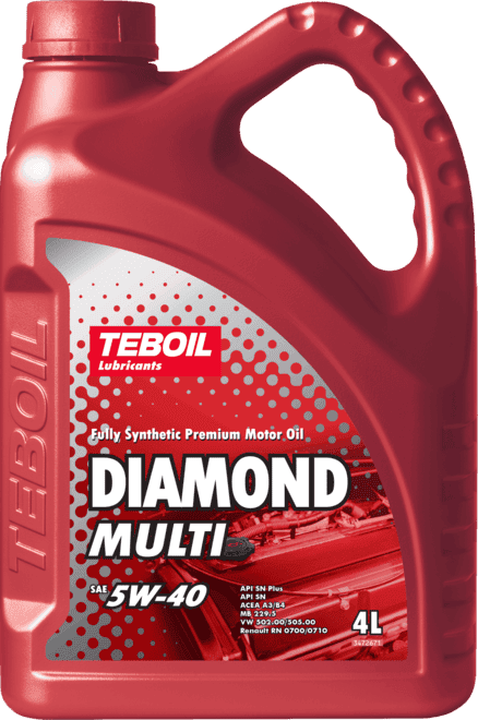 Моторное масло Teboil Diamond Multi 5W-40 4 литра