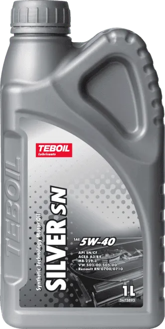 Моторное масло Teboil Silver SN 5W-40 1 литр Моторное масло Teboil Silver SN 5W-40 1 литр