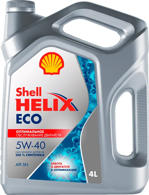Моторное масло SHELL Helix ECO 5W-40 4 литра Моторное масло SHELL Helix ECO 5W-40 4 литра