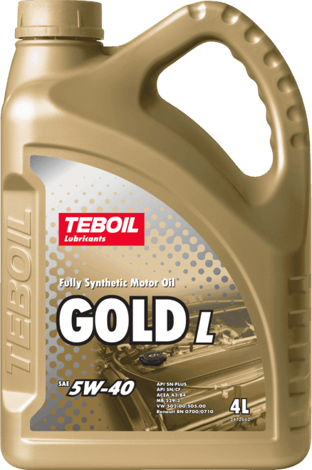 Моторное масло Teboil GOLD L 5W-40 4 литра