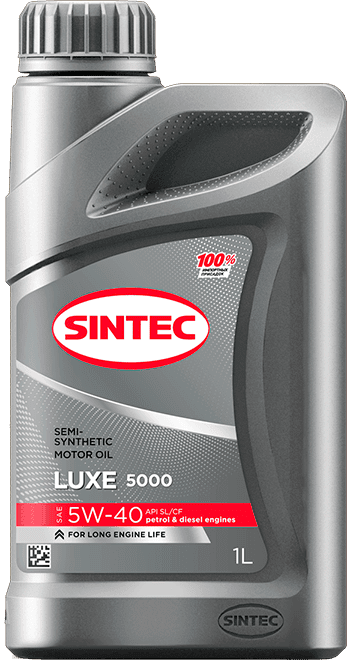 Моторное масло SINTEC LUXE 5000 5W-40 1 литр