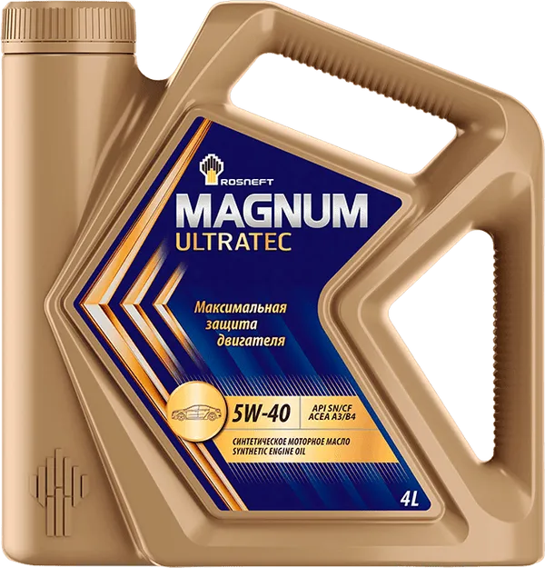 Моторное масло Rosneft Magnum Ultratec 5W-40 4 литра Моторное масло Rosneft Magnum Ultratec 5W-40 4 литра