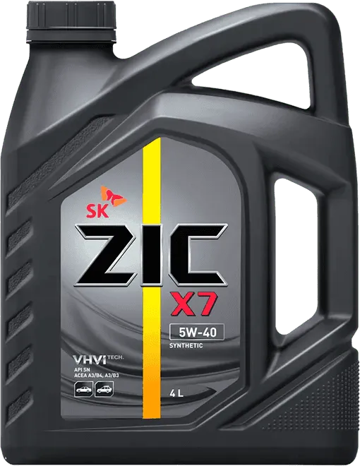 Моторное масло ZIC X7 5W-40 4 литра Моторное масло ZIC X7 5W-40 4 литра