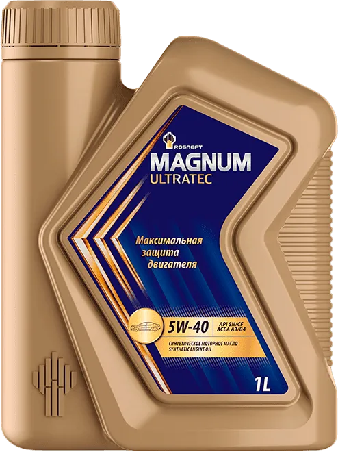 Моторное масло Rosneft Magnum Ultratec 5W-40 1 литр Моторное масло Rosneft Magnum Ultratec 5W-40 1 литр