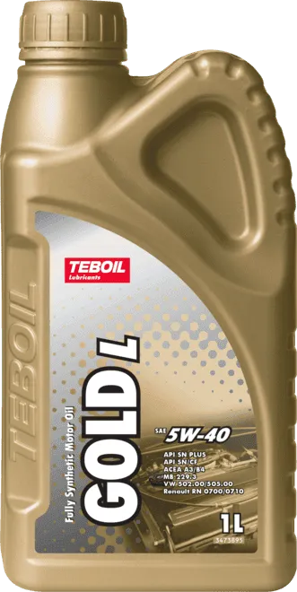 Моторное масло Teboil GOLD L 5W-40 1 литр Моторное масло Teboil GOLD L 5W-40 1 литр