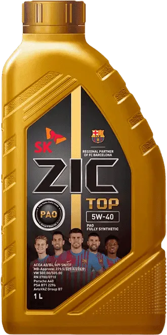 Моторное масло ZIC TOP 5W-40 1 литр Моторное масло ZIC TOP 5W-40 1 литр