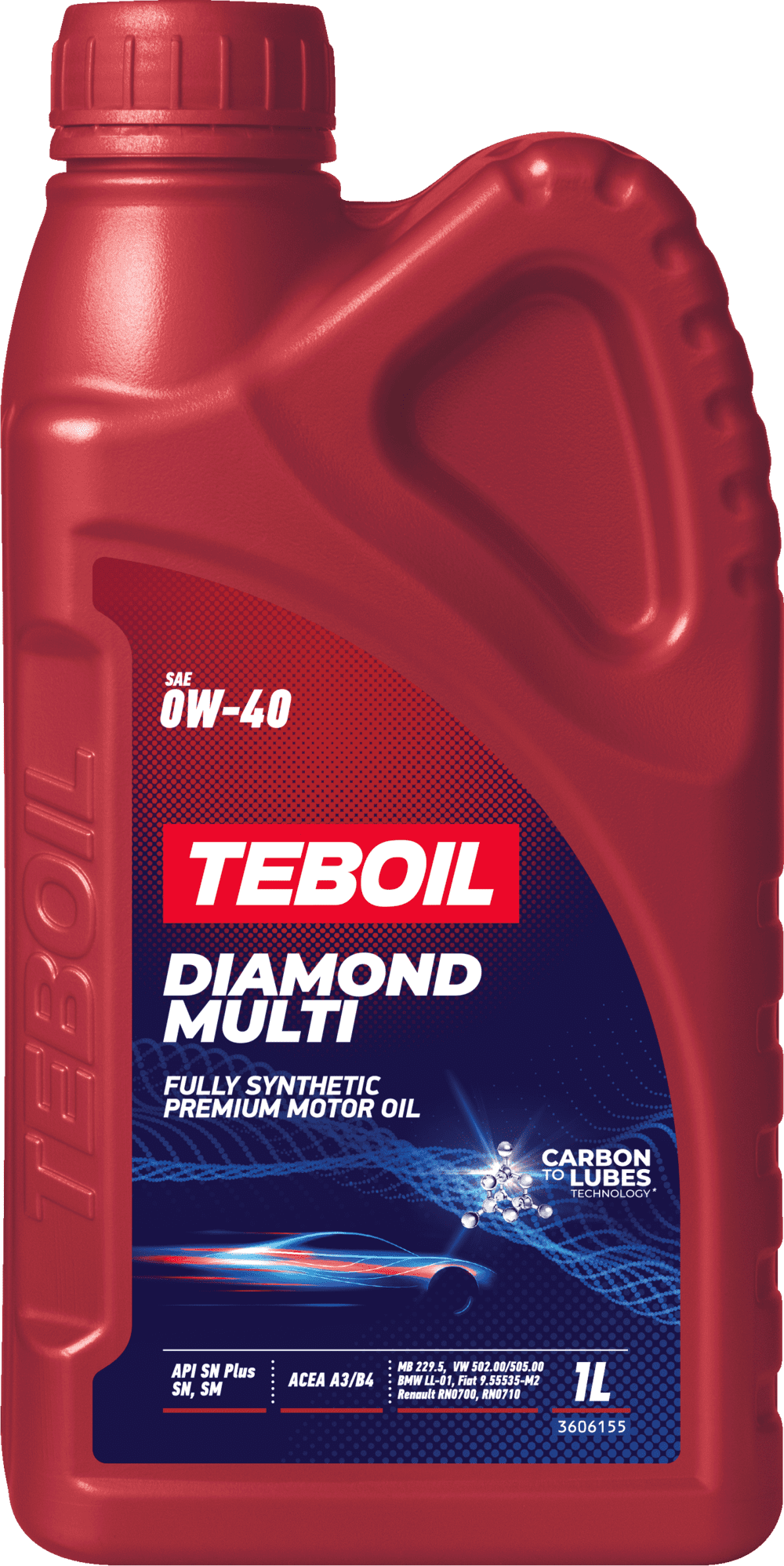 Моторное масло Teboil DIAMOND MULTI 0W-40 1 литр