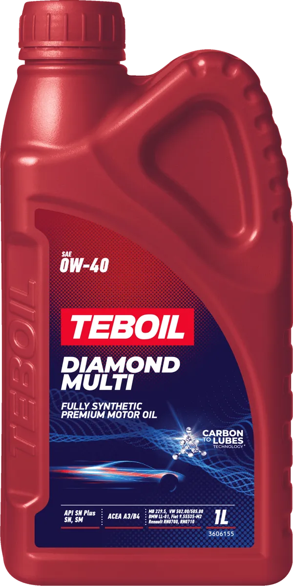 Моторное масло Teboil DIAMOND MULTI 0W-40 1 литр