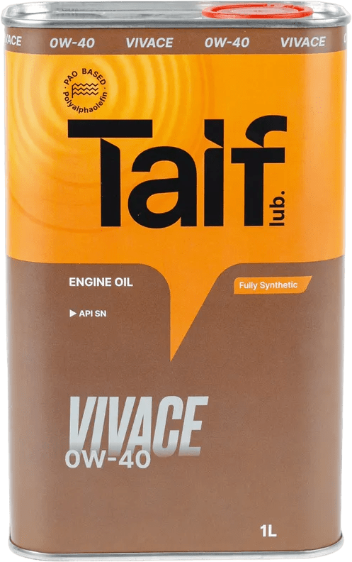 Моторное масло Taif Vivace 0W-40 1 литр