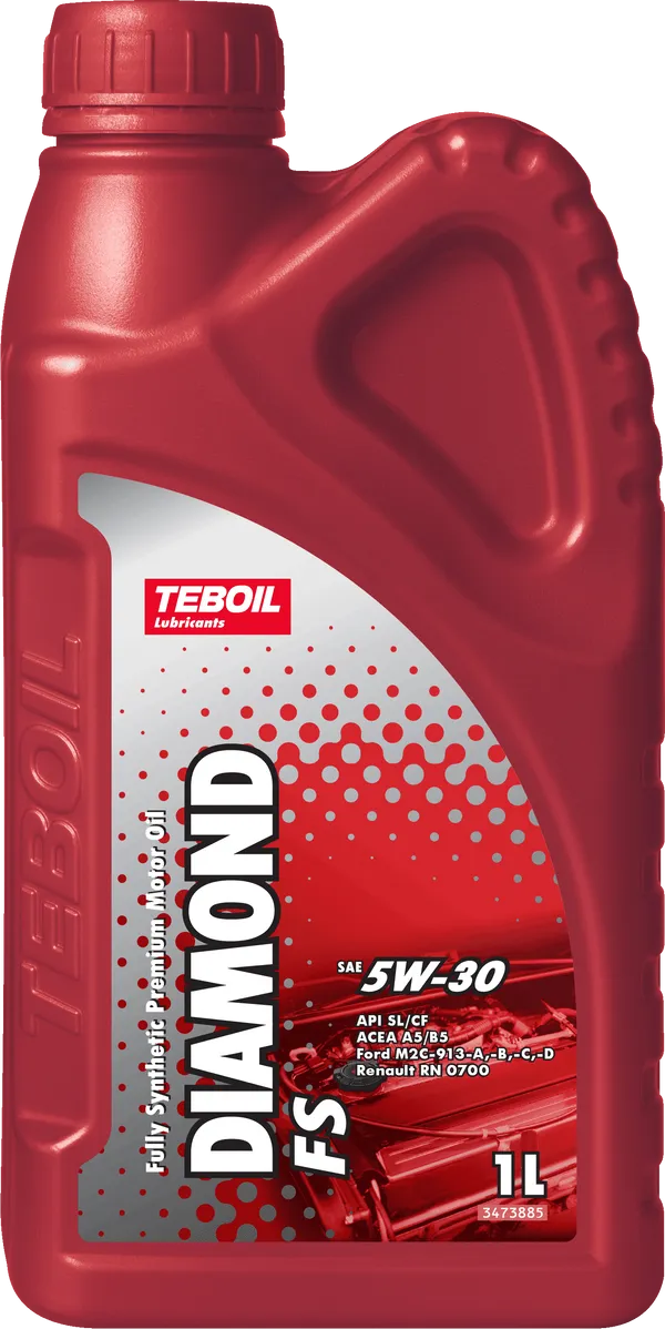 Моторное масло Teboil DIAMOND FS 5W-30 1 литр Моторное масло Teboil DIAMOND FS 5W-30 1 литр