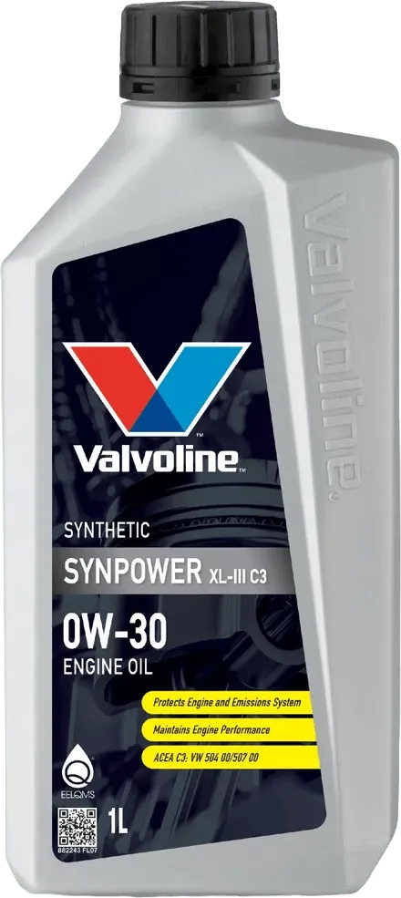 Моторное масло Valvoline SynPower XL-III 0W-30 1 литр