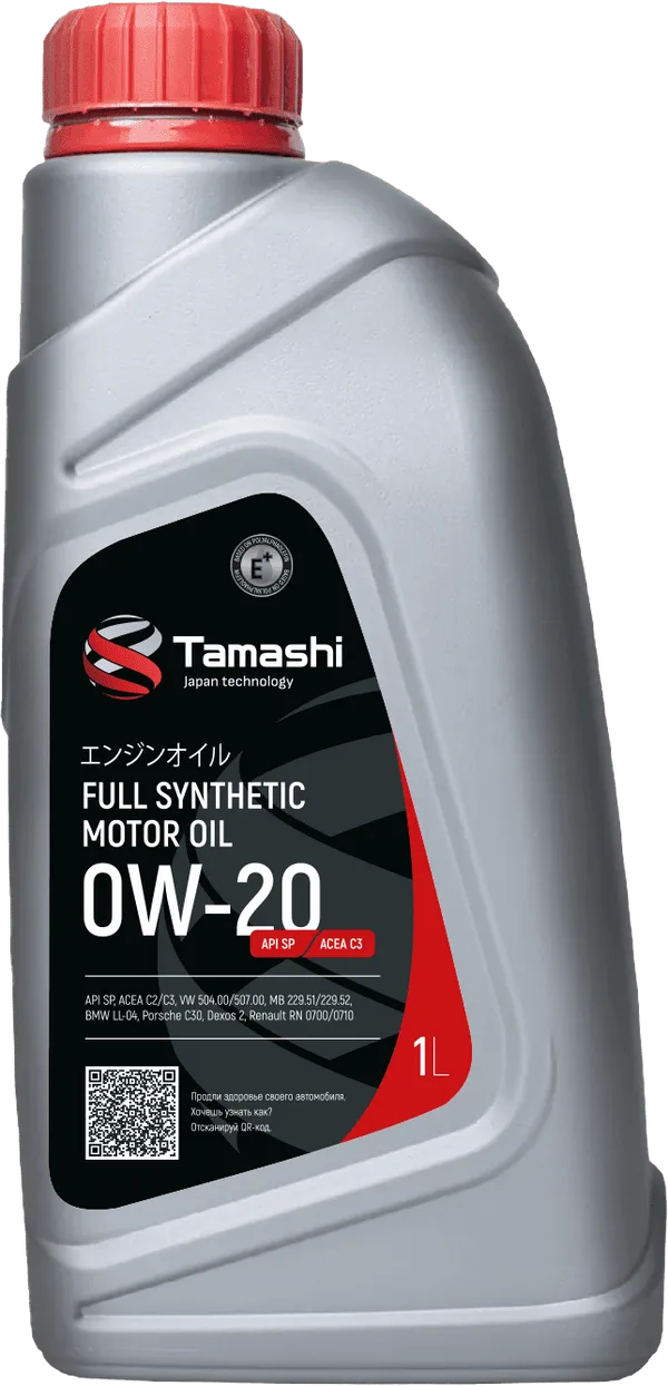 Моторное масло Tamashi SAE 0W-20 1 литр Моторное масло Tamashi SAE 0W-20 1 литр