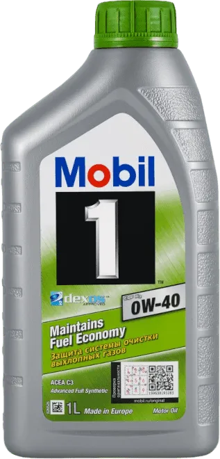 Моторное масло Mobil 1 ESP X3 0W-40 1 литр Моторное масло Mobil 1 ESP X3 0W-40 1 литр