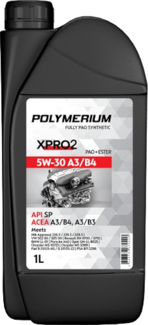 Моторное масло Polymerium XPRO2 5W-30 1 литр