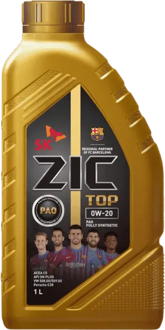 Моторное масло ZIC TOP 0W-20 1 литр Моторное масло ZIC TOP 0W-20 1 литр