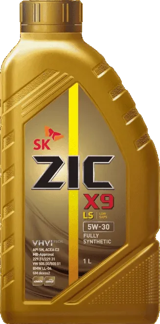 Моторное масло ZIC X9 LS 5W-30 1 литр Моторное масло ZIC X9 LS 5W-30 1 литр