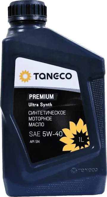 Моторное масло Taneco Premium Ultra Synth 5W-40 1 литр