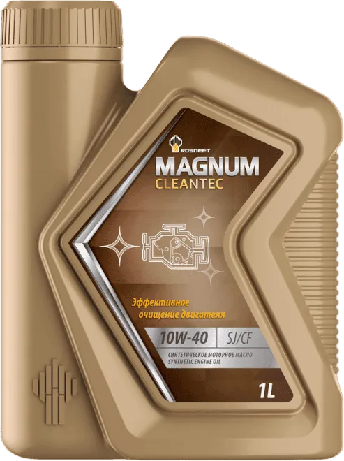 Моторное масло Rosneft Magnum Cleantec 10W-40 1 литр Моторное масло Rosneft Magnum Cleantec 10W-40 1 литр