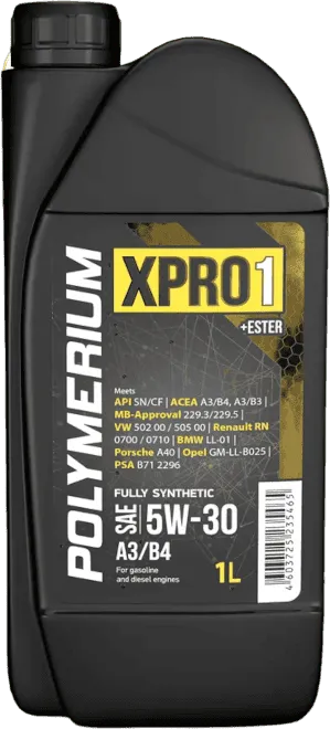 Моторное масло Polymerium XPRO1 5W-30 1 литр Моторное масло Polymerium XPRO1 5W-30 1 литр