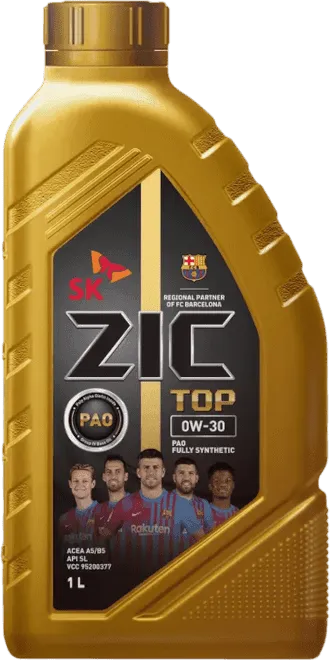 Моторное масло ZIC TOP 0W-30 1 литр Моторное масло ZIC TOP 0W-30 1 литр