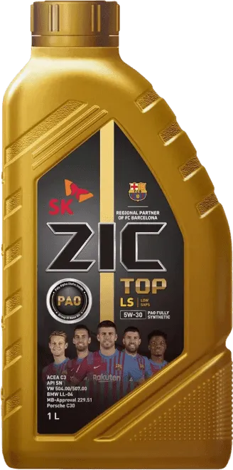 Моторное масло ZIC TOP LS 5W-30 1 литр Моторное масло ZIC TOP LS 5W-30 1 литр