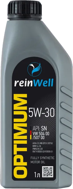 Моторное масло ReinWell Optimum 5W-30 1 литр