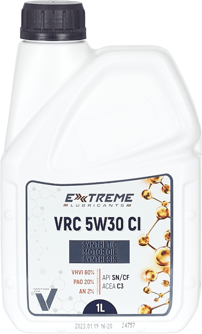 Моторное масло EXLINE EXTREME VRC CI 5W-30 1 литр