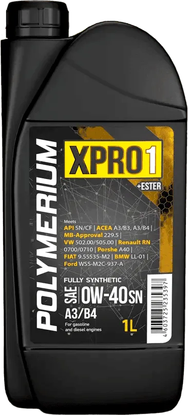 Моторное масло Polymerium XPRO1 0W-40 1 литр Моторное масло Polymerium XPRO1 0W-40 1 литр