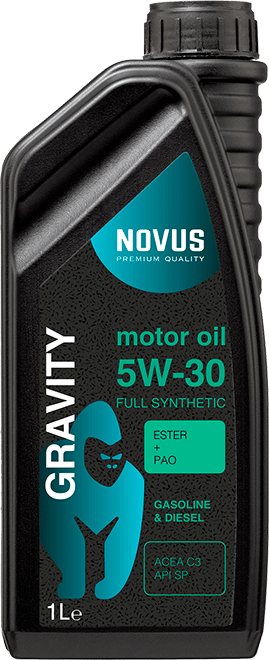 Моторное масло Novus Gravity 5W-30 1 литр