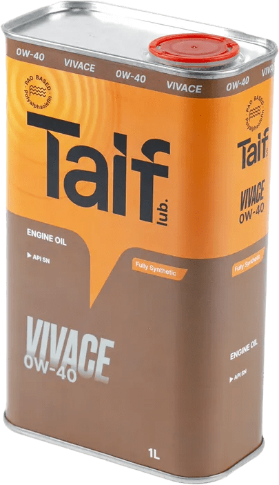 Моторное масло Taif Vivace 0W-40 1 литр