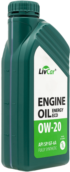 Моторное масло LivCar Energy Eco 0W-20 1 литр