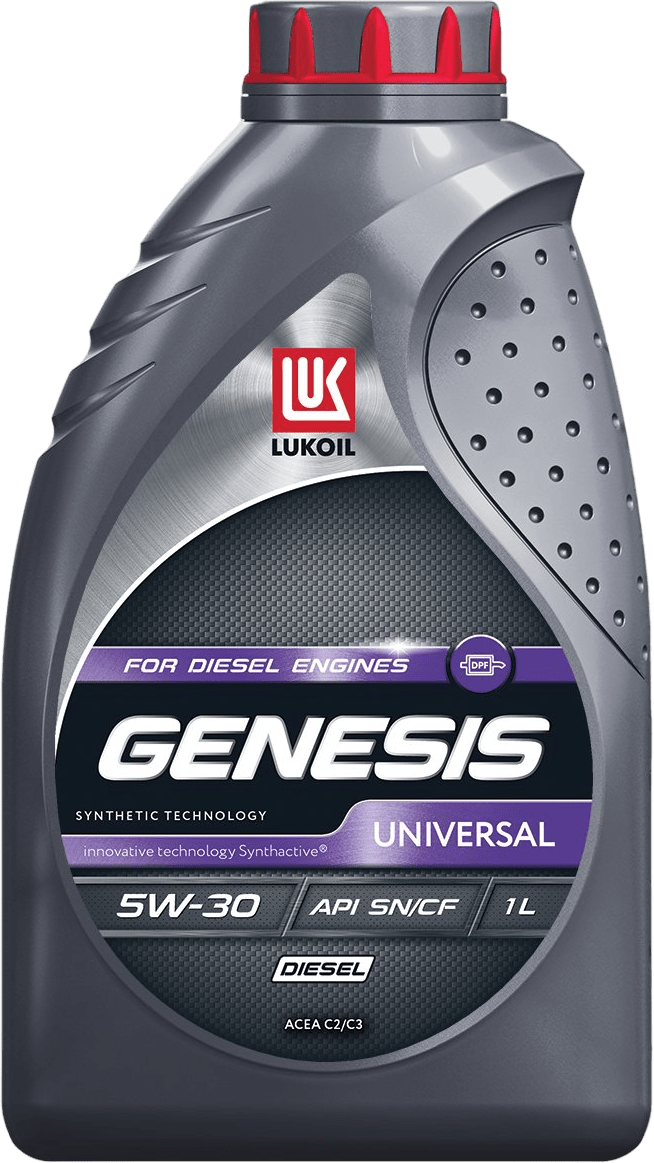 Моторное масло Lukoil GENESIS UNIVERSAL DIESEL 5W-30 1 литр