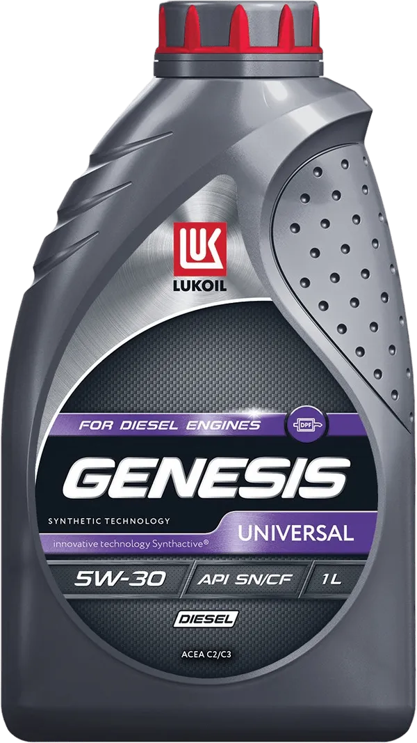 Моторное масло Lukoil GENESIS UNIVERSAL DIESEL 5W-30 1 литр