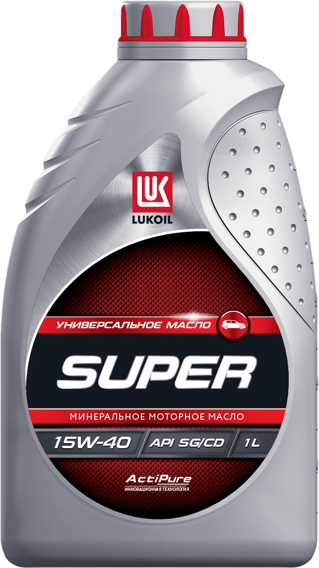 Моторное масло Lukoil SUPER 15W-40 1 литр