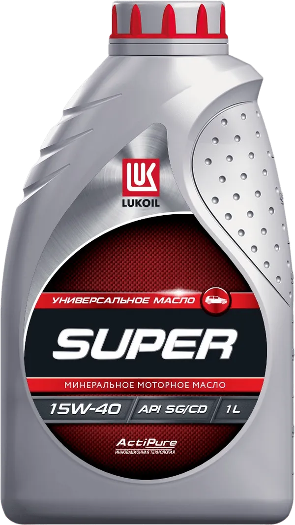 Моторное масло Lukoil SUPER 15W-40 1 литр