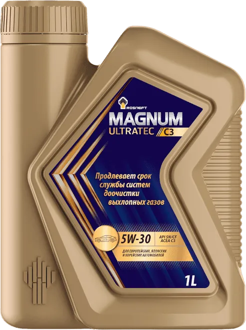 Моторное масло Rosneft Magnum Ultratec 5W-30 1 литр Моторное масло Rosneft Magnum Ultratec 5W-30 1 литр