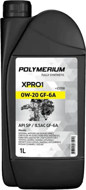 Моторное масло Polymerium XPRO1 0W-20 1 литр Моторное масло Polymerium XPRO1 0W-20 1 литр